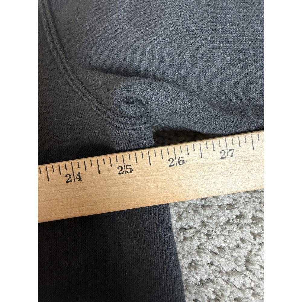 Carhartt Hoodie Mens XL Black Full Zip Hooded Pockets Heavyweight Lined Logo - Picture 10 of 11